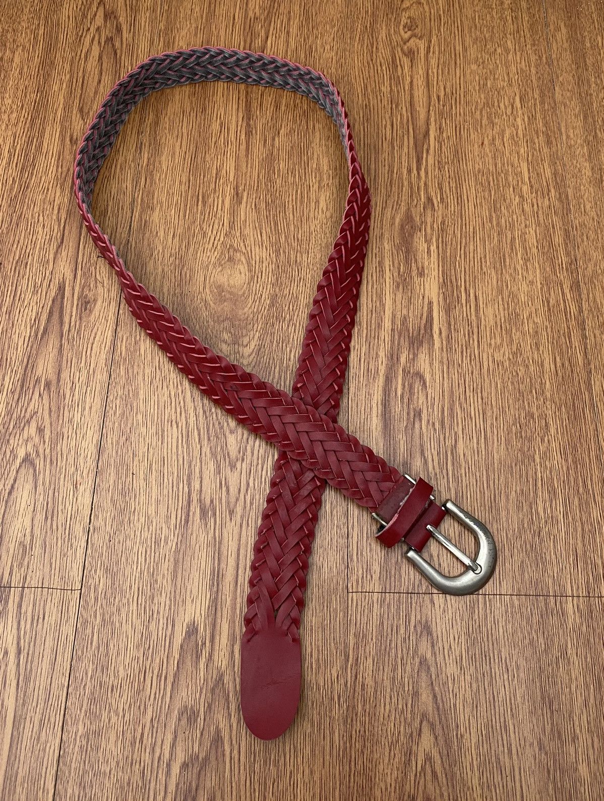 If Six Was Nine × Japanese Brand × Le Grande Bleu (L.G.B.) Vintage Braided leather belt Size ONE SIZE - 1 Thumbnail
