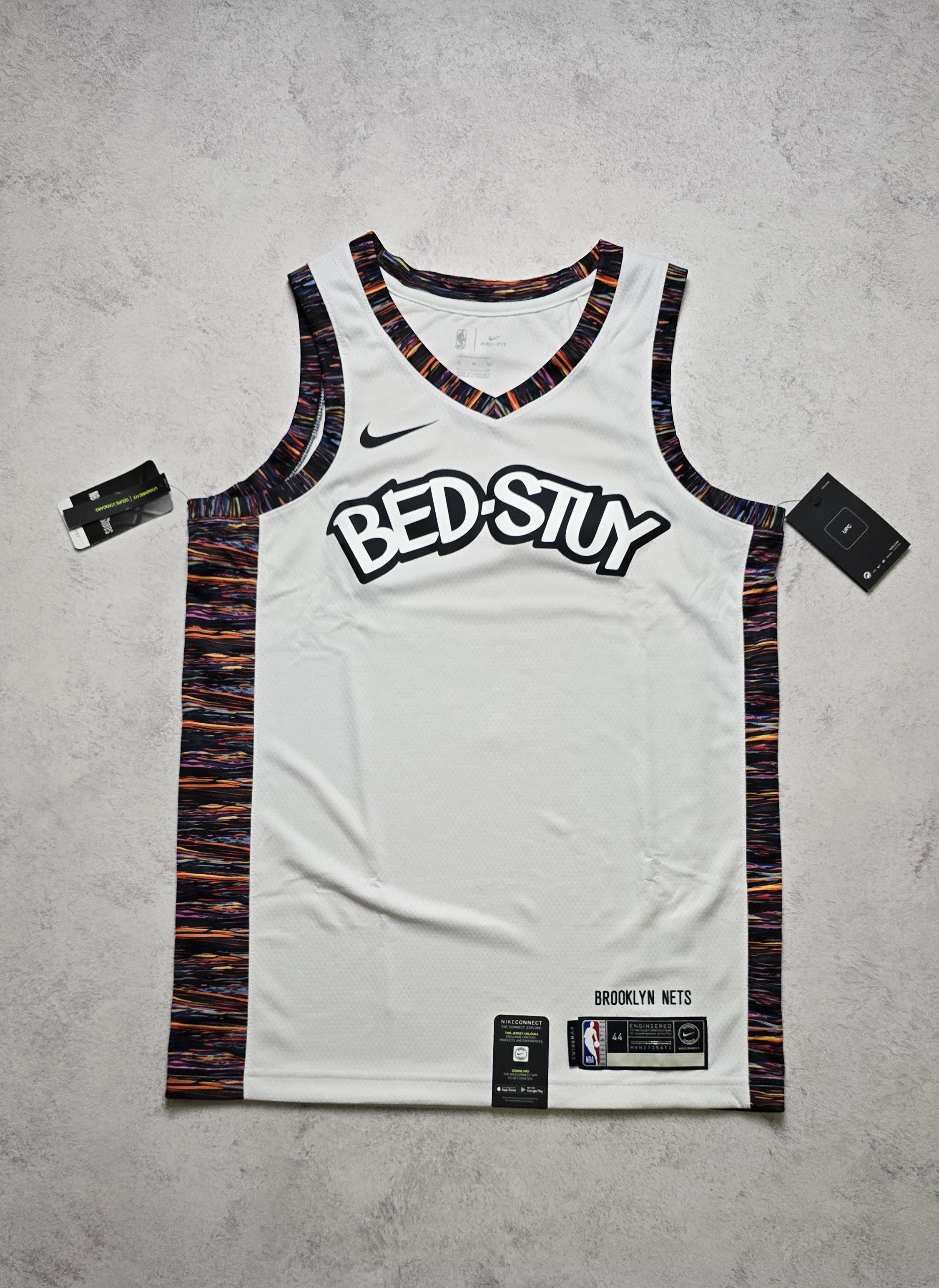 Nike Nike Brooklyn Nets BED-STUY City Edition Swingman Jersey NBA Size US M / EU 48-50 / 2 - 1 Thumbnail