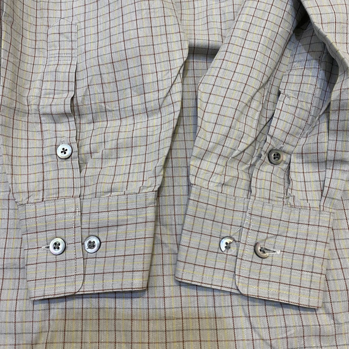 Burberry 1990s Burberry Black Label Plaid Button Ups Shirts Size US L / EU 52-54 / 3 - 11 Thumbnail