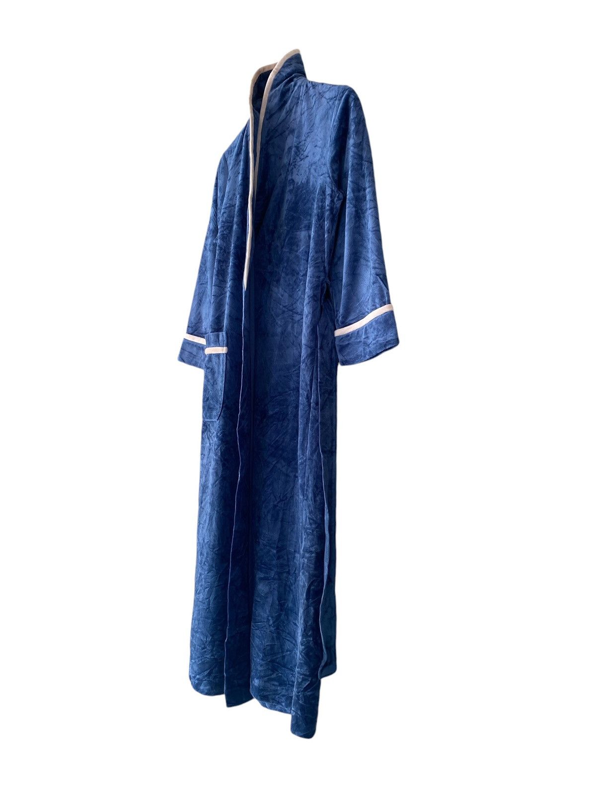 Designer × If Only Was True × Japanese Brand Vtg ELLE CHANTE Bath Rope Velvet Size 22" - 4 Thumbnail