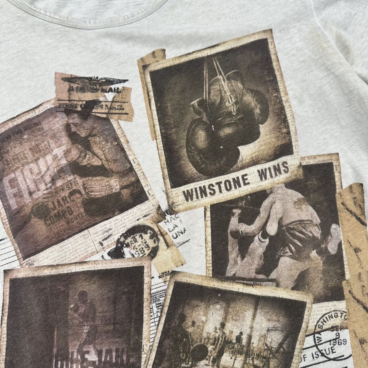 River Island Vintage River Island T-shirts Big Logo Box Logo Y2K Size M Size US M / EU 48-50 / 2 - 8 Thumbnail
