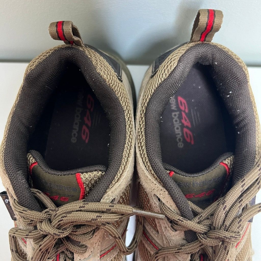 New Balance New Balance 646 Athletic Shoes Mens 8.5 Brown Walking Hiking Size US 8.5 / EU 41-42 - 3 Thumbnail
