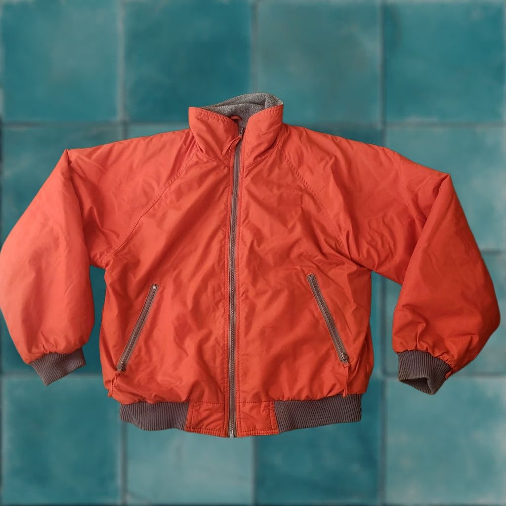 Vintage VINTAGE WearGuard Jacket Mens M Red Insulated Bomber Racing Coat Size US M / EU 48-50 / 2 - 1 Thumbnail
