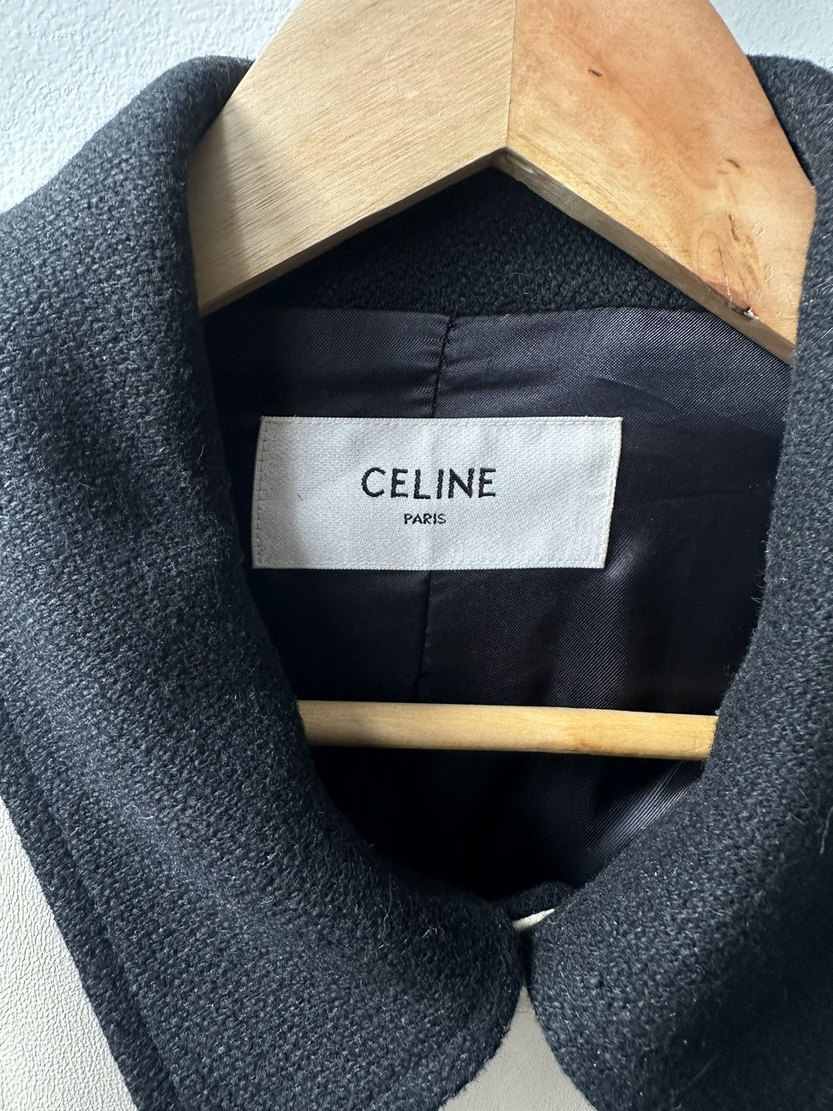 Celine × Hedi Slimane OG Celine Western Teddy (48) Size US M / EU 48-50 / 2 - 4 Thumbnail