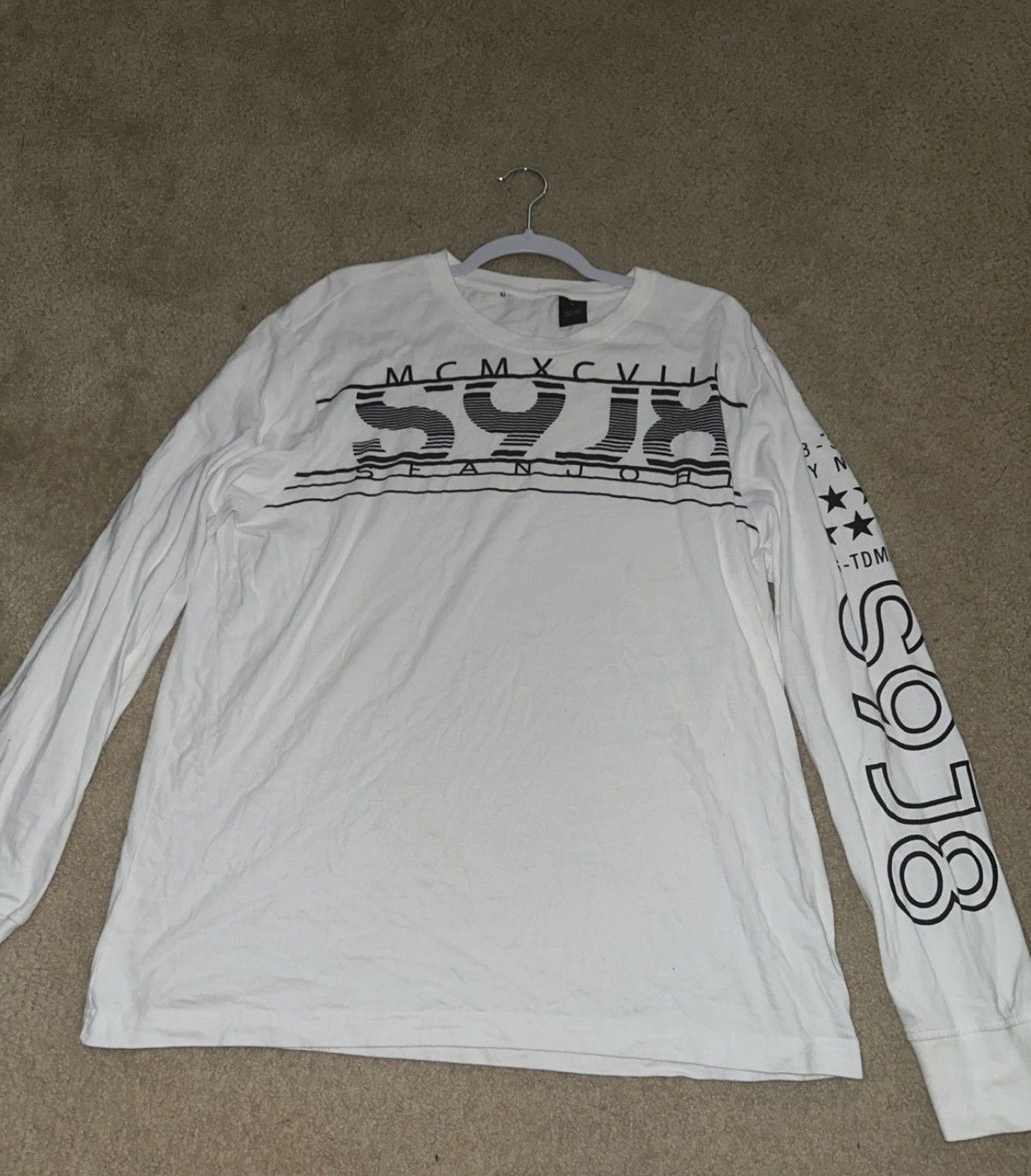 Sean John Sean John White Long Sleeve Size US L / EU 52-54 / 3 - 1 Thumbnail