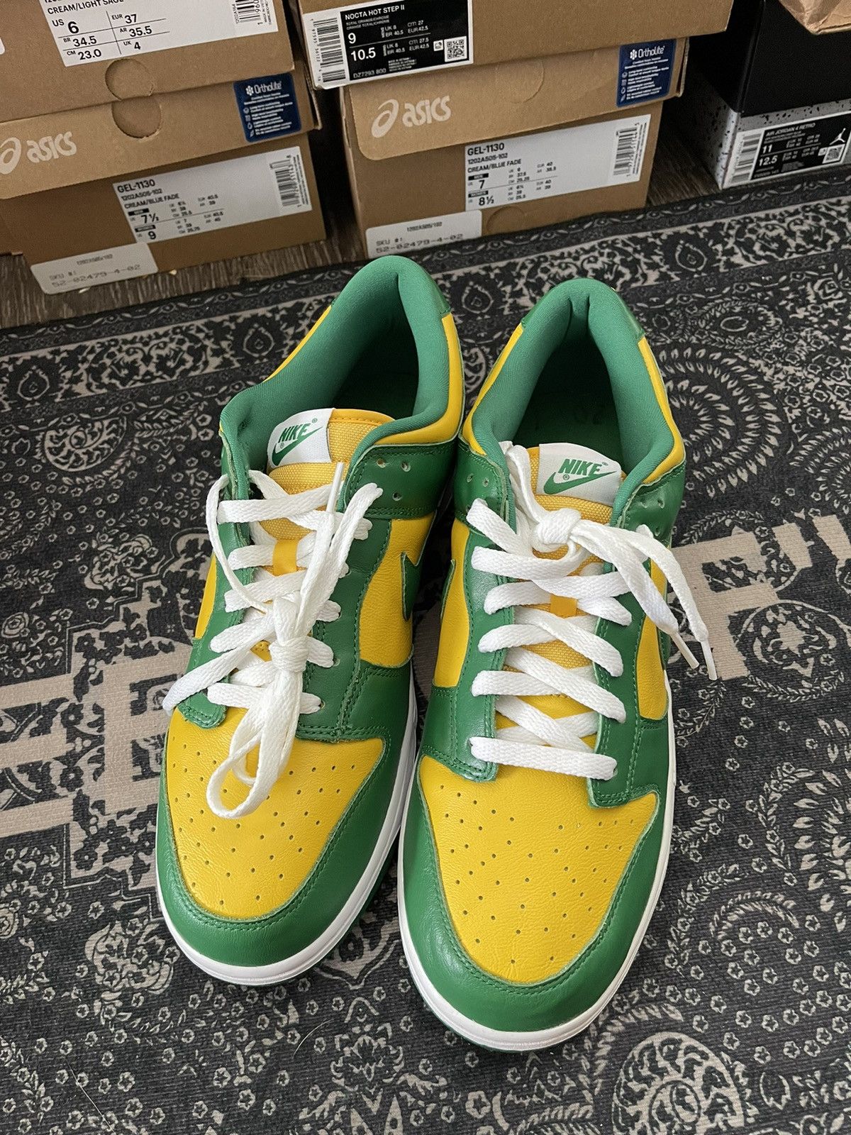 Nike Nike Dunk Low ‘Brazil’ Size US 10.5 / EU 43-44 - 5 Thumbnail