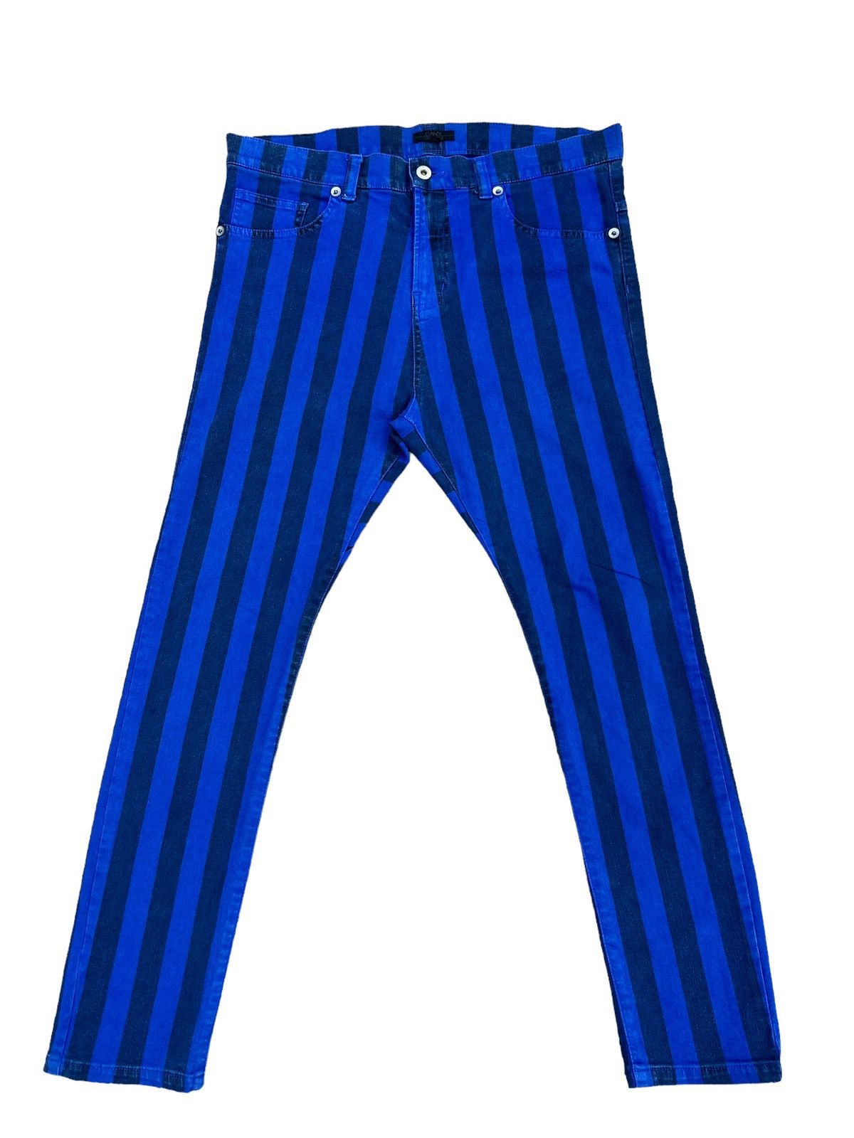 Vintage CANDY STRIPPER Japan Fade Border Striped Pant Size US 31 - 1 Thumbnail