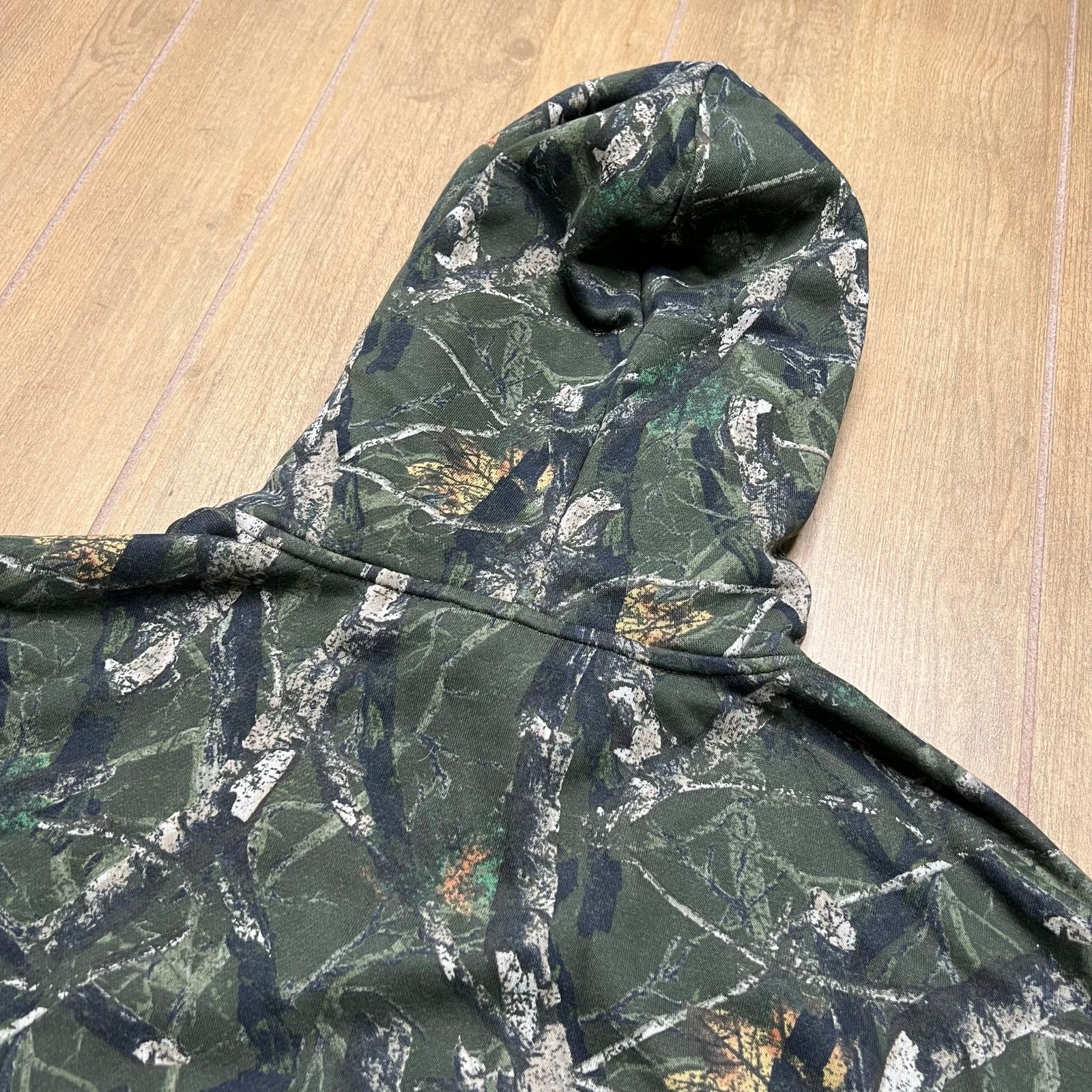 Vintage Y2K Boundaries All Gender Oversized Fleece Hoodie green M Size US M / EU 48-50 / 2 - 7 Thumbnail