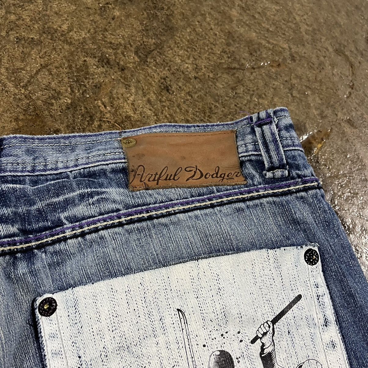Ed Hardy × JNCO × Vintage Crazy Vintage Y2K Baggy Jeans JNCO Wide Leg Skater Unique Size US 38 / EU 54 - 8 Thumbnail