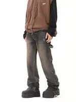 Designer × Japanese Brand baggy faded workwear carpenter jeans Size US 30 / EU 46 - 3 Thumbnail