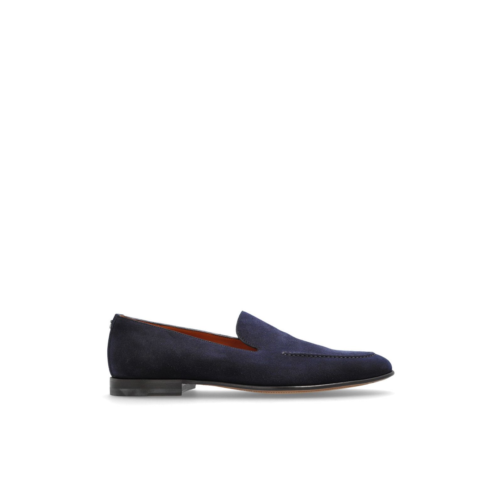 DOLCE&GABBANA Split Navy Blue Suede Loafers New & Authentic