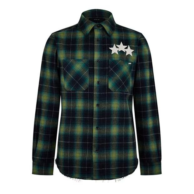 image of Amiri O1G2R1Mq0324 Shirt In Multicolor, Men's (Size Small)