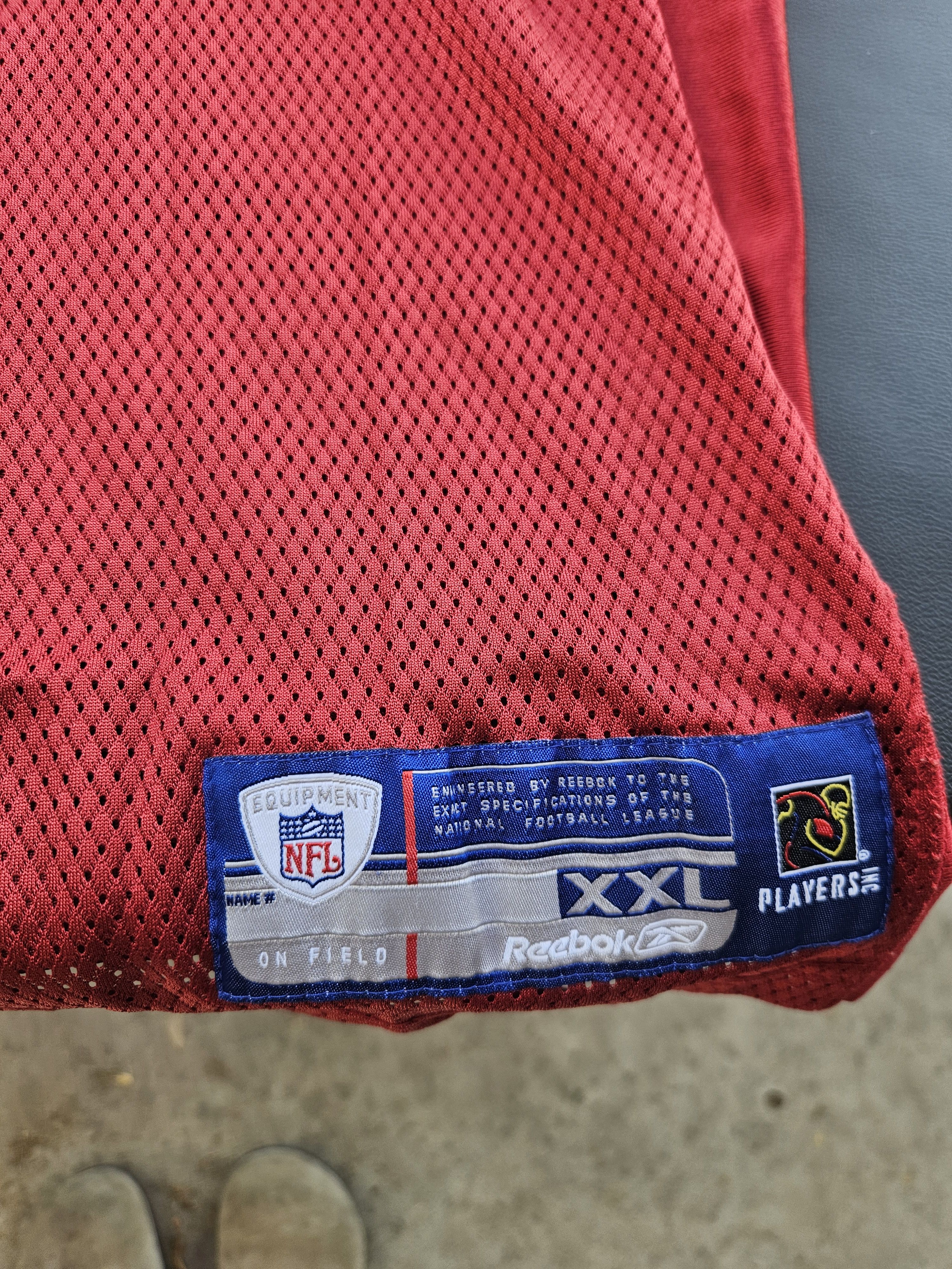 Reebok San Francisco 49ers Kevam Varlow Y2K NFL Reebok Jersey Size US XXL / EU 58 / 5 - 8 Thumbnail