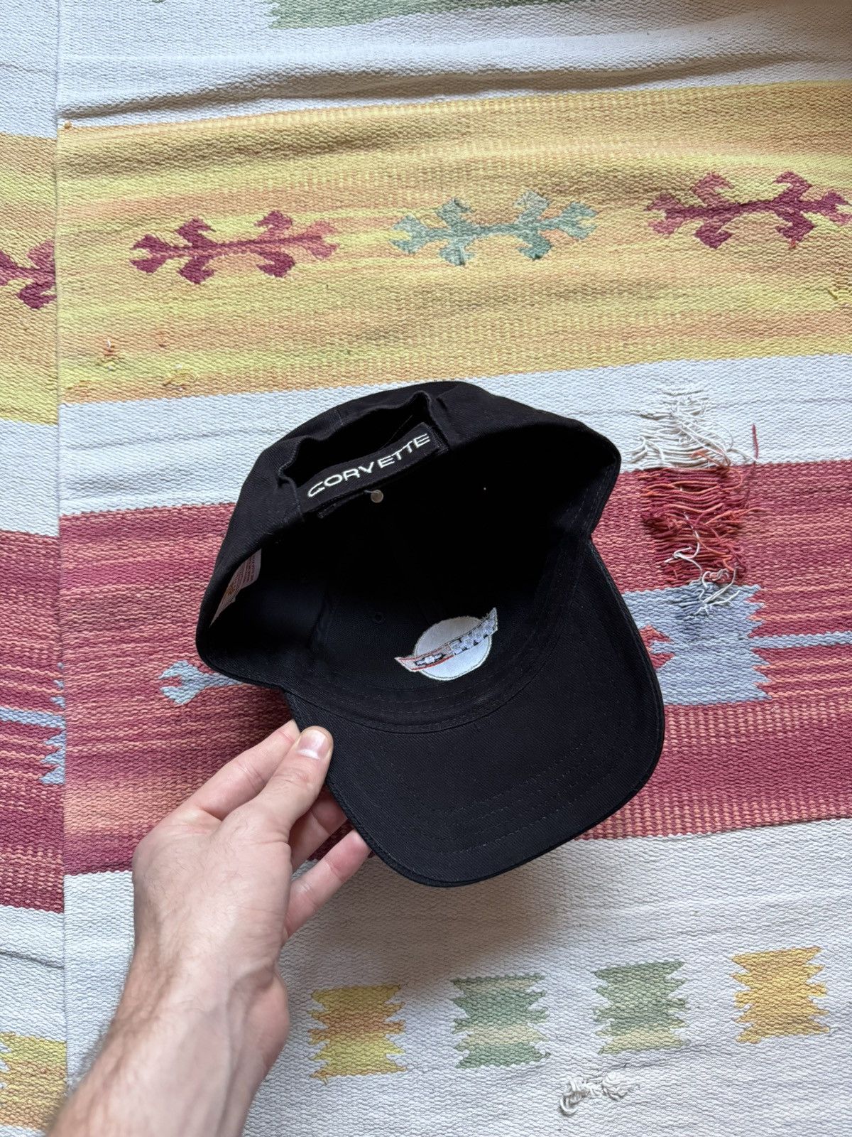 Vintage Vintage 00’s Corvette Chevrolet Formula 1 Racing Hat Size ONE SIZE - 5 Thumbnail
