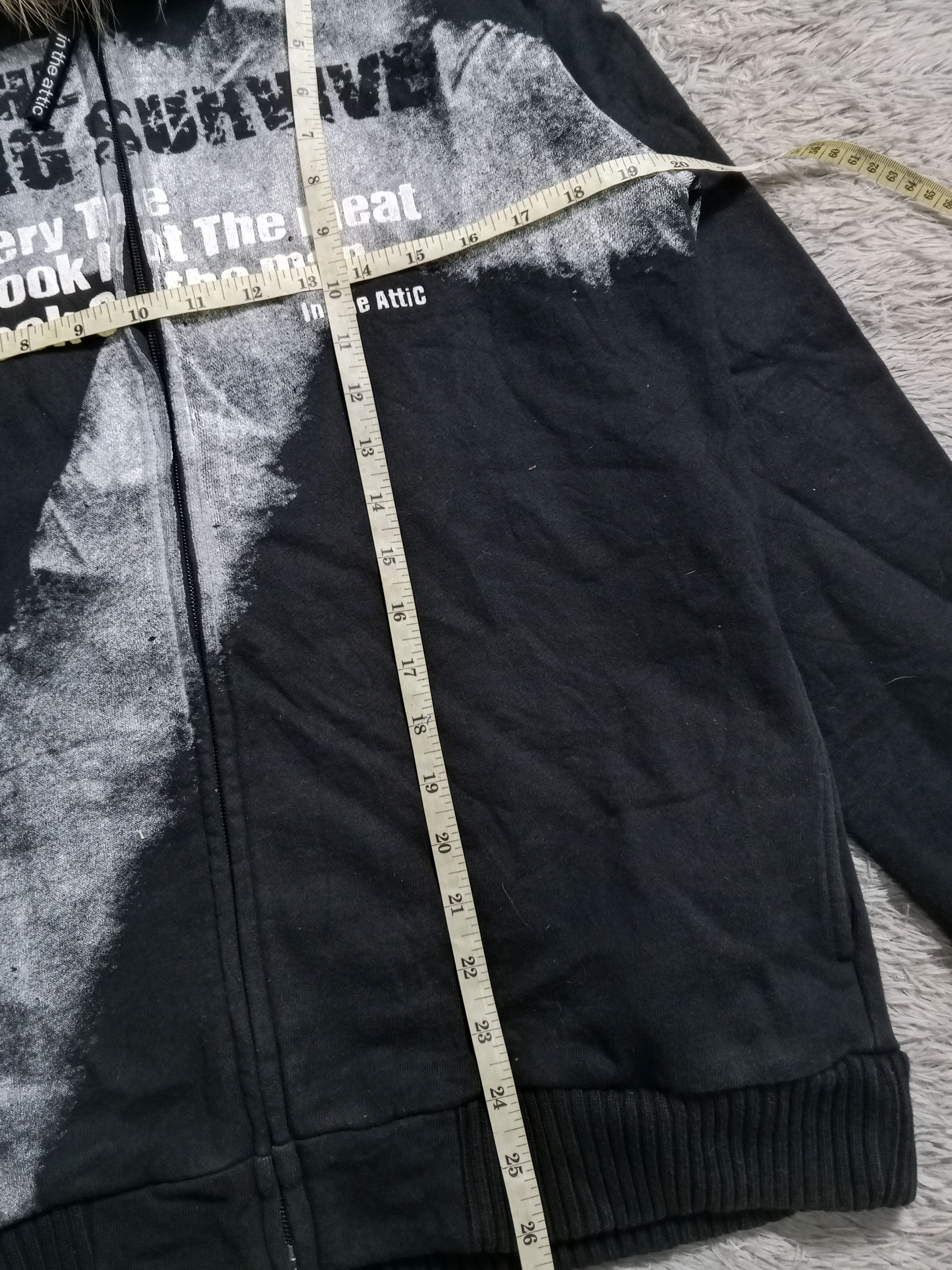 In The Attic In The Attic Faux Fur Hoodie 2000s Size US M / EU 48-50 / 2 - 7 Thumbnail