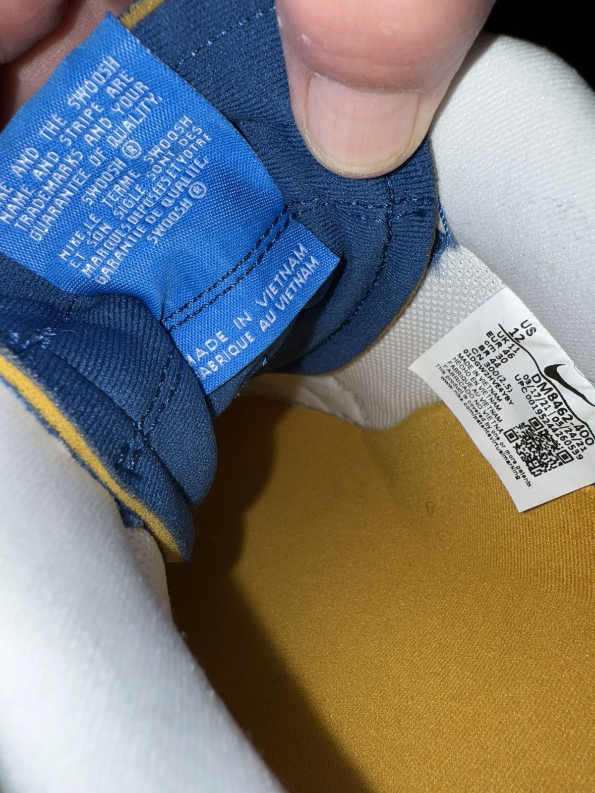 Nike × Undefeated Nike x Undefeated “I Got 5 on it” Dunk vs Air Force 1 SP Low Size US 12 / EU 45 - 17 Thumbnail