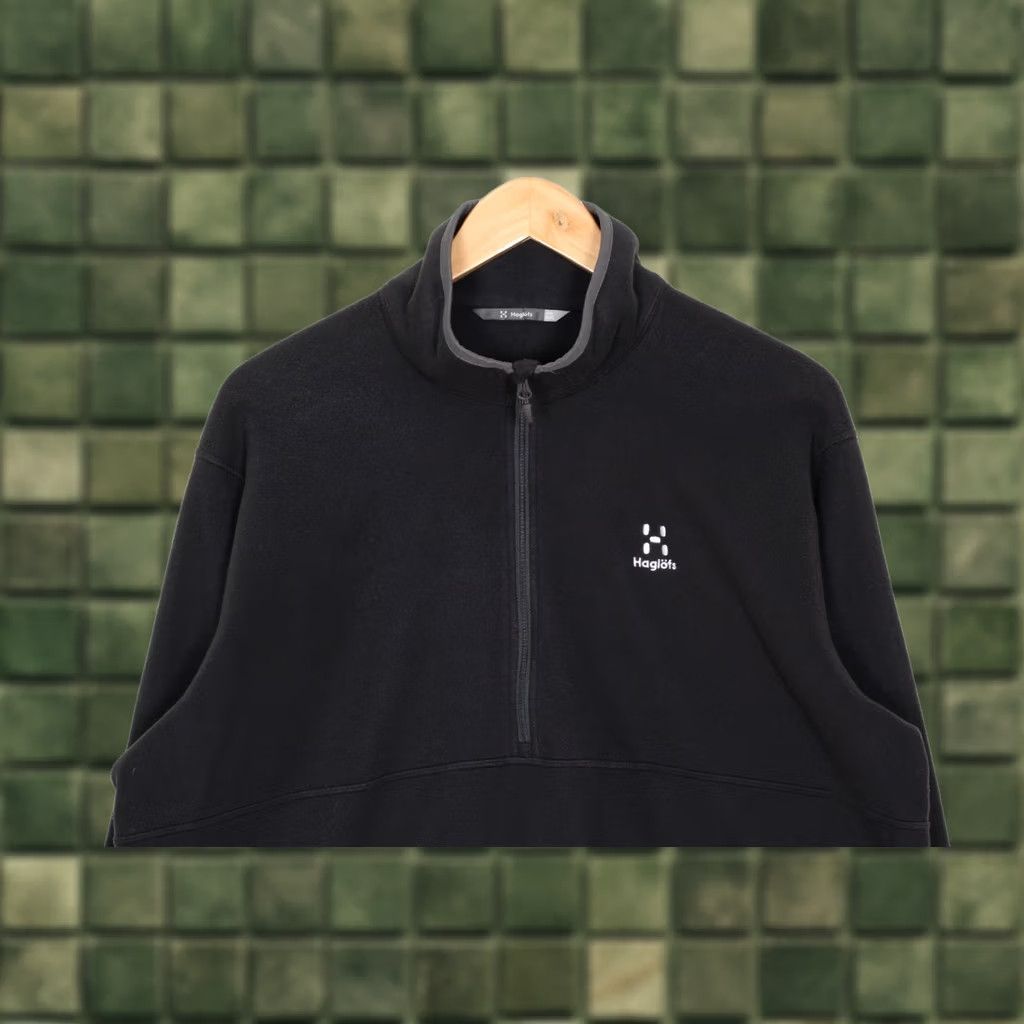 Vintage HAGLOFS Pollux 1/2 Zip Fleece Jacket Men Size XXL VR3293 Size US XXL / EU 58 / 5 - 1 Thumbnail