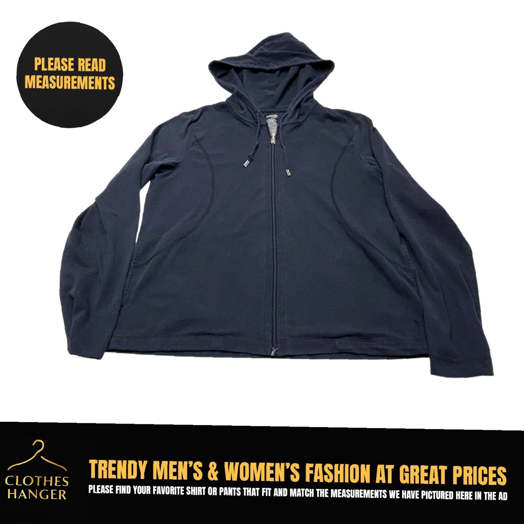 Vintage Danskin Now Hoodie Jacket Women's Large Full Zip Black 8020 Size L / US 10 / IT 46 - 2 Thumbnail