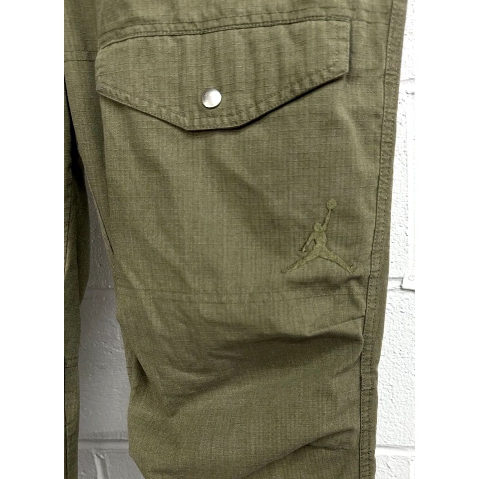 Jordan Brand Air Jordan City Jogger Cargo Pants / Green / Men’s Size 36 Size US 36 / EU 52 - 3 Thumbnail