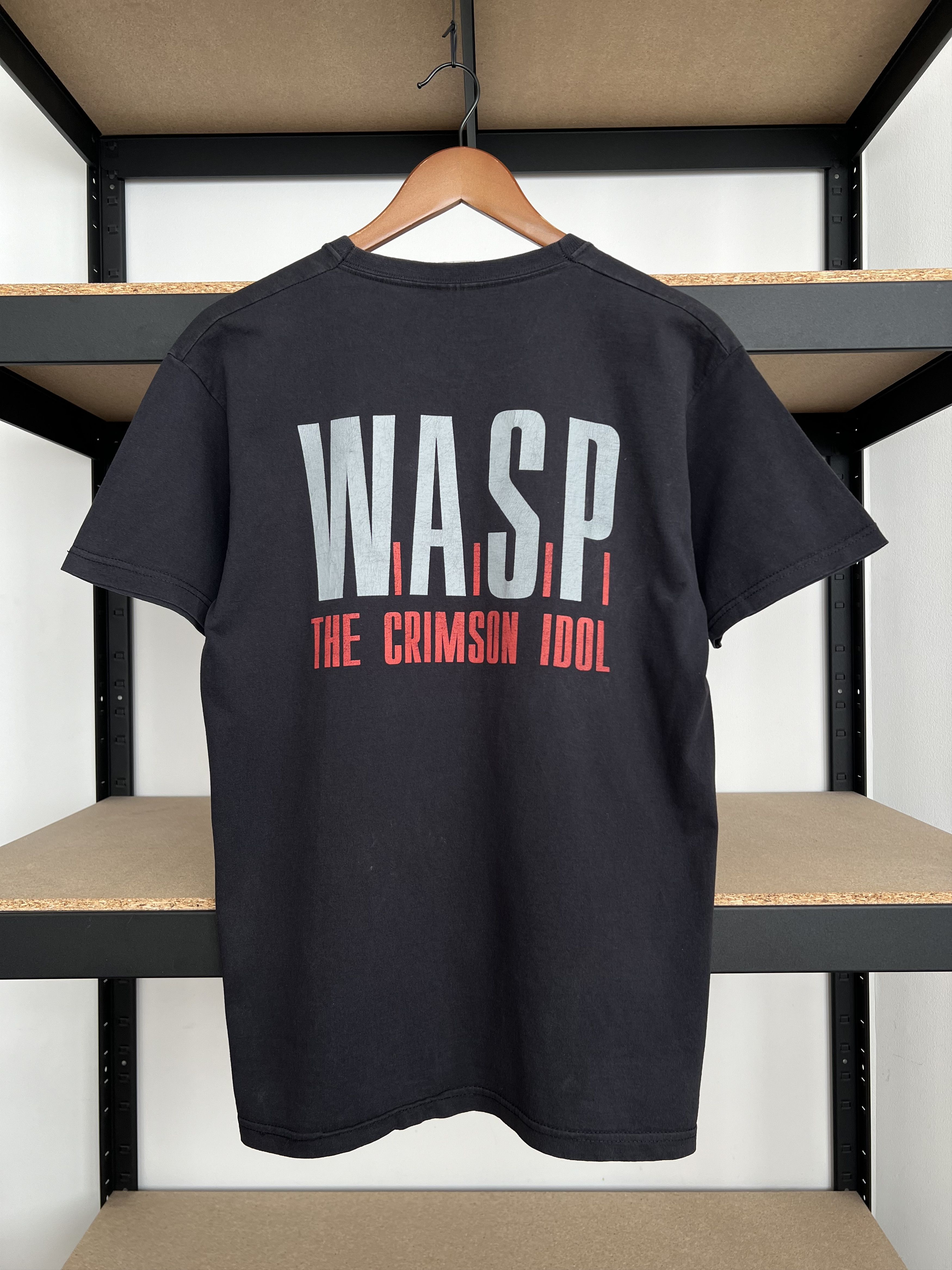 Band Tees Vintage 2000s W.A.S.P. WASP Jesus Heavy Metal Band T-shirt Size US M / EU 48-50 / 2 - 2 Thumbnail
