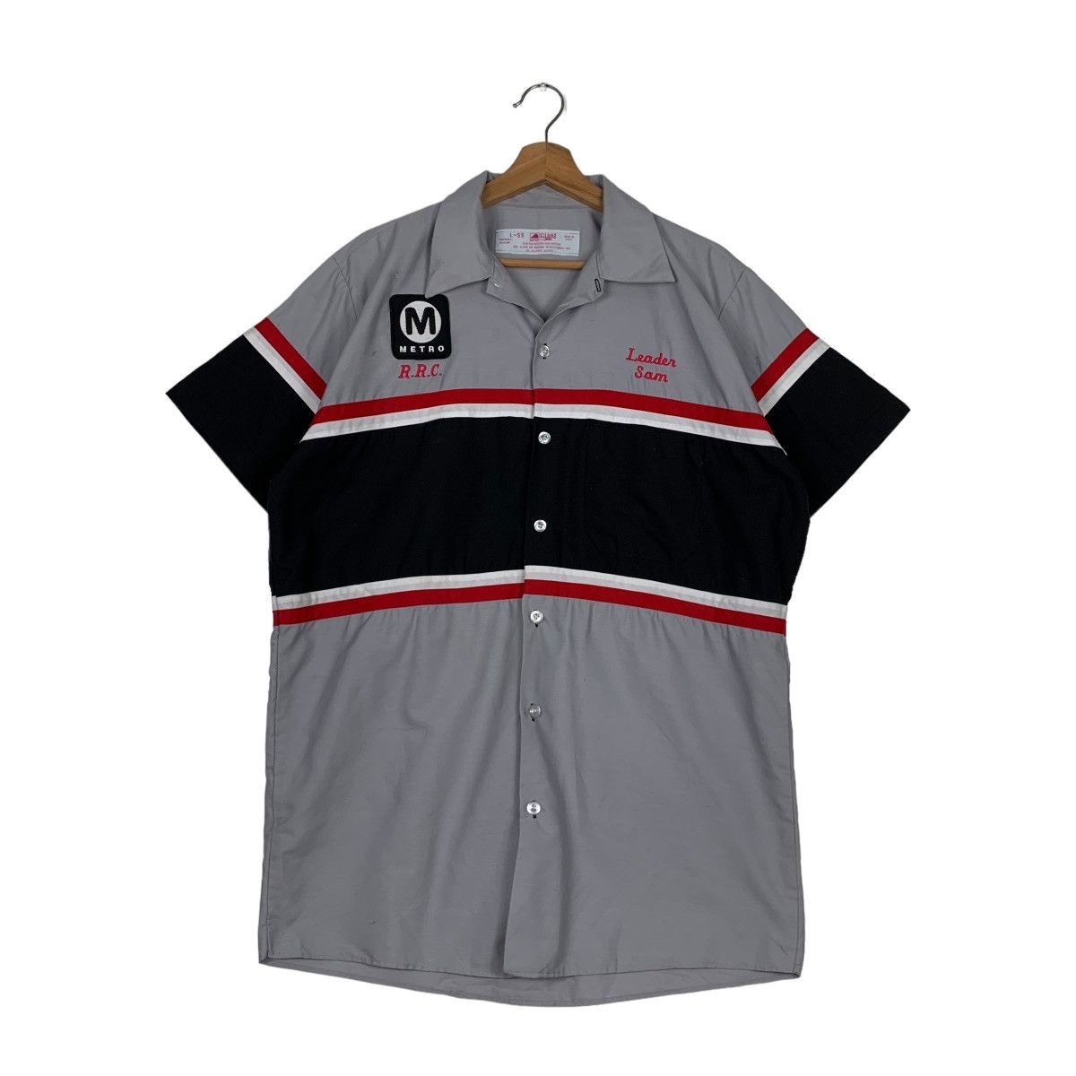 Red Kap RED KAP Made In Usa Colorblock Work Shirt #0354-C16 Size US L / EU 52-54 / 3 - 1 Thumbnail