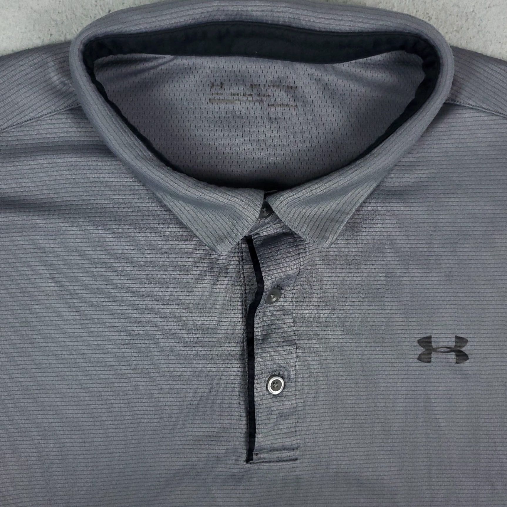 Under Armour Under Armour Polo Shirt Mens 2XL Gray Heatgear Casual Short Sleeve Polo Shirt Mens 2XL Gray Heatgear Size US XXL / EU 58 / 5 - 2 Thumbnail