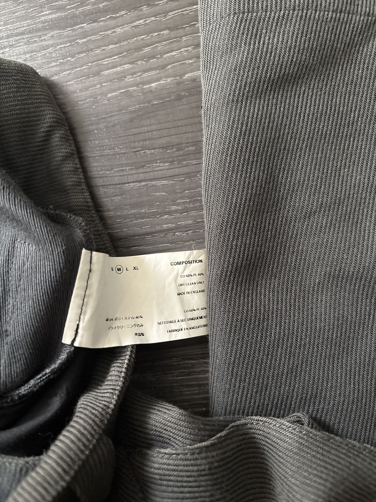 Kiko Kostadinov 0003 Wrapped Knee Trousers Size US 30 / EU 46 - 5 Thumbnail