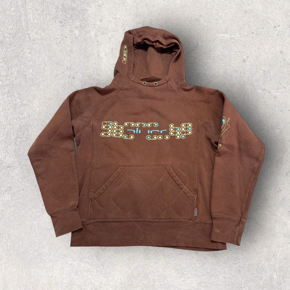 Vintage Vintage Blurr hoodie Size S / US 4 / IT 40 - 1 Thumbnail