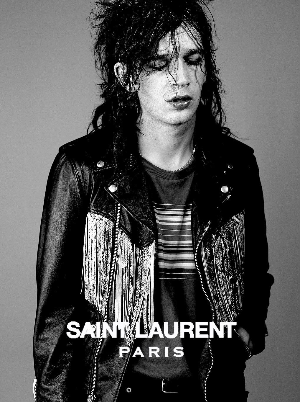 Saint Laurent Paris SAINT LAURENT PARIS BY HEDI SLIMANE 16SS PYTHON LEATHER JKT Size US S / EU 44-46 / 1 - 11 Thumbnail