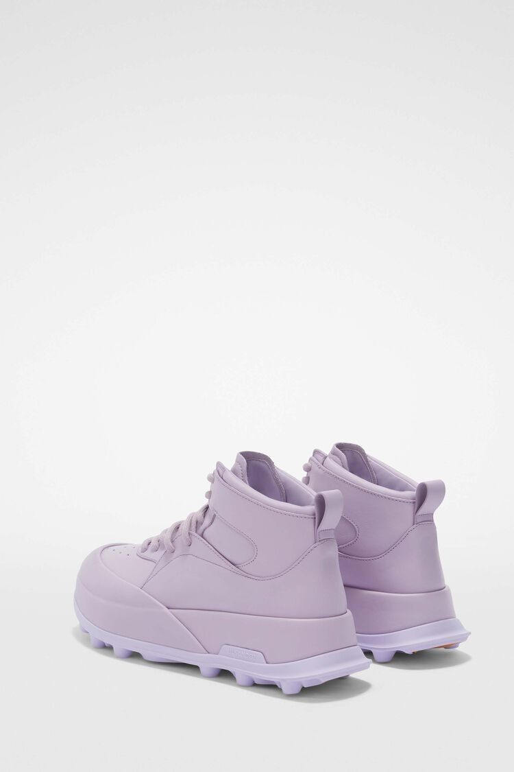 Jil Sander o1y1025 Hi-Top Sneakers in Lilac Size US 6 / IT 36 - 3 Thumbnail