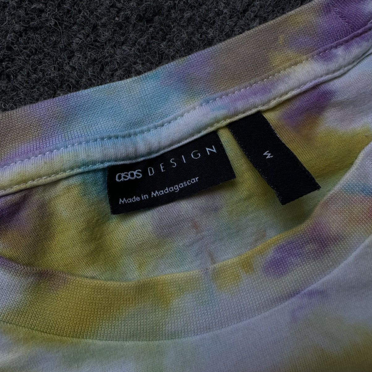 Asos VTG Tie dye Never Too Early Always too Late Long-sleeve Tee Size US M / EU 48-50 / 2 - 16 Thumbnail