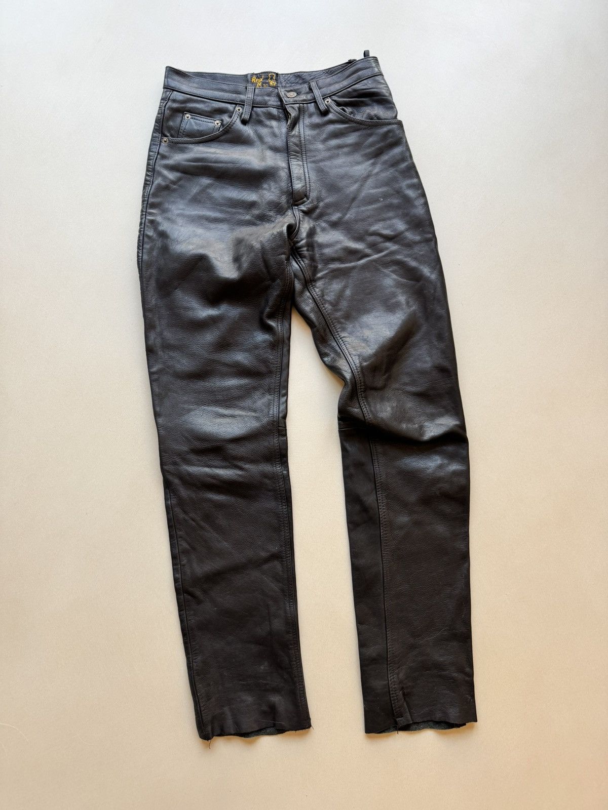Vintage Mens Leather Archive Pants
