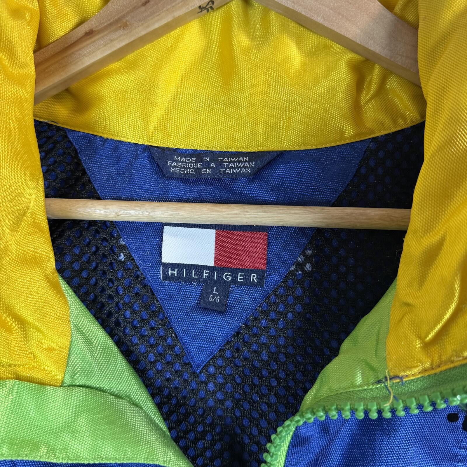 Tommy Hilfiger Vintage Tommy Hilfiger Sailing Anorak Jacket Large Size US L / EU 52-54 / 3 - 3 Thumbnail