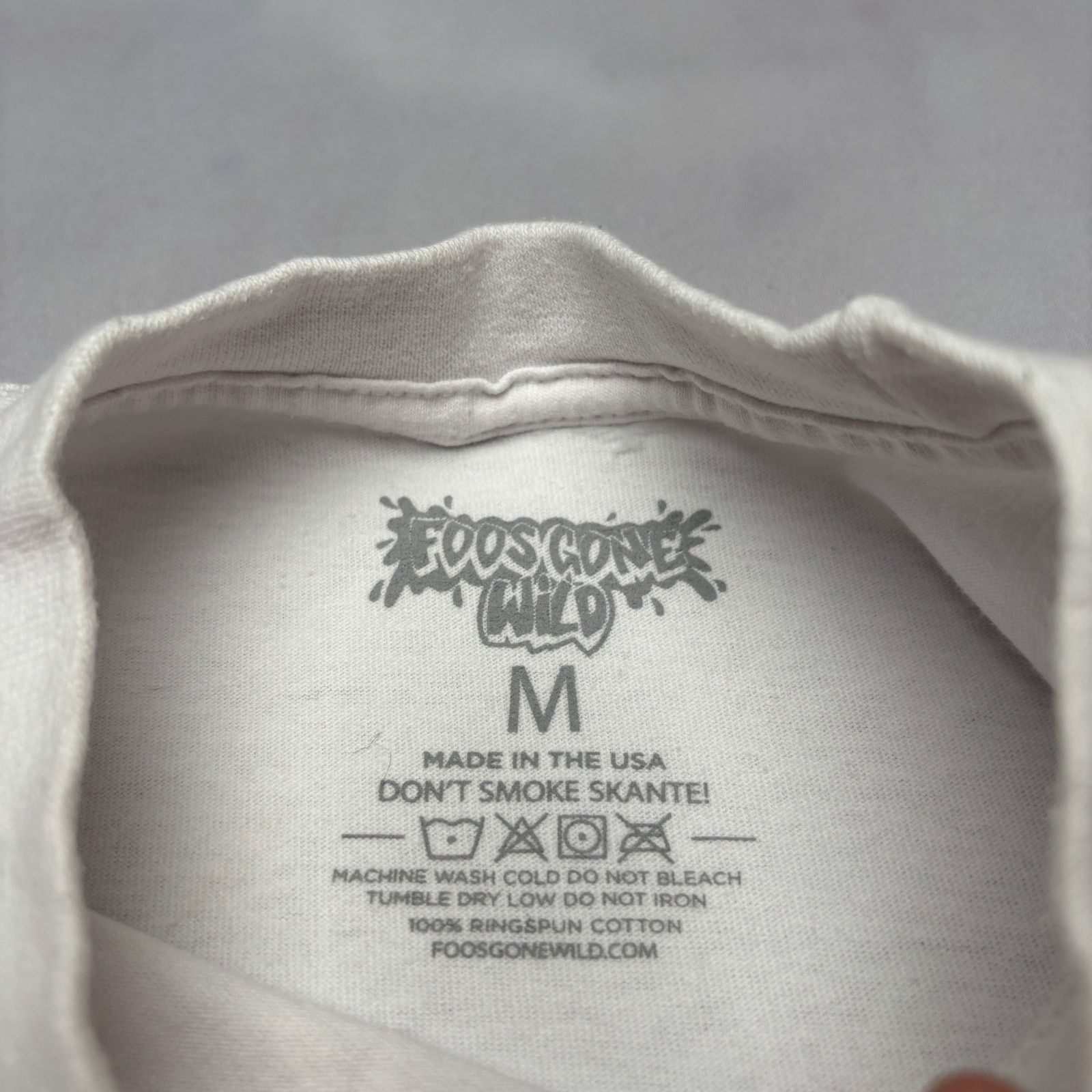 Other Foos Gone Wild White Logo T Shirt Men's Medium Skater Size US M / EU 48-50 / 2 - 6 Thumbnail