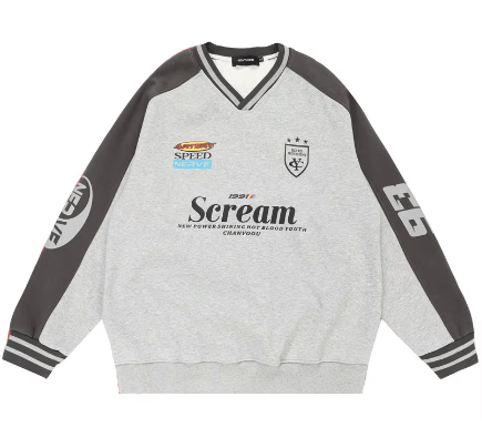 Japanese Brand × Vintage "Scream-L" Long Sleeve Streetwear Size US L / EU 52-54 / 3 - 1 Thumbnail
