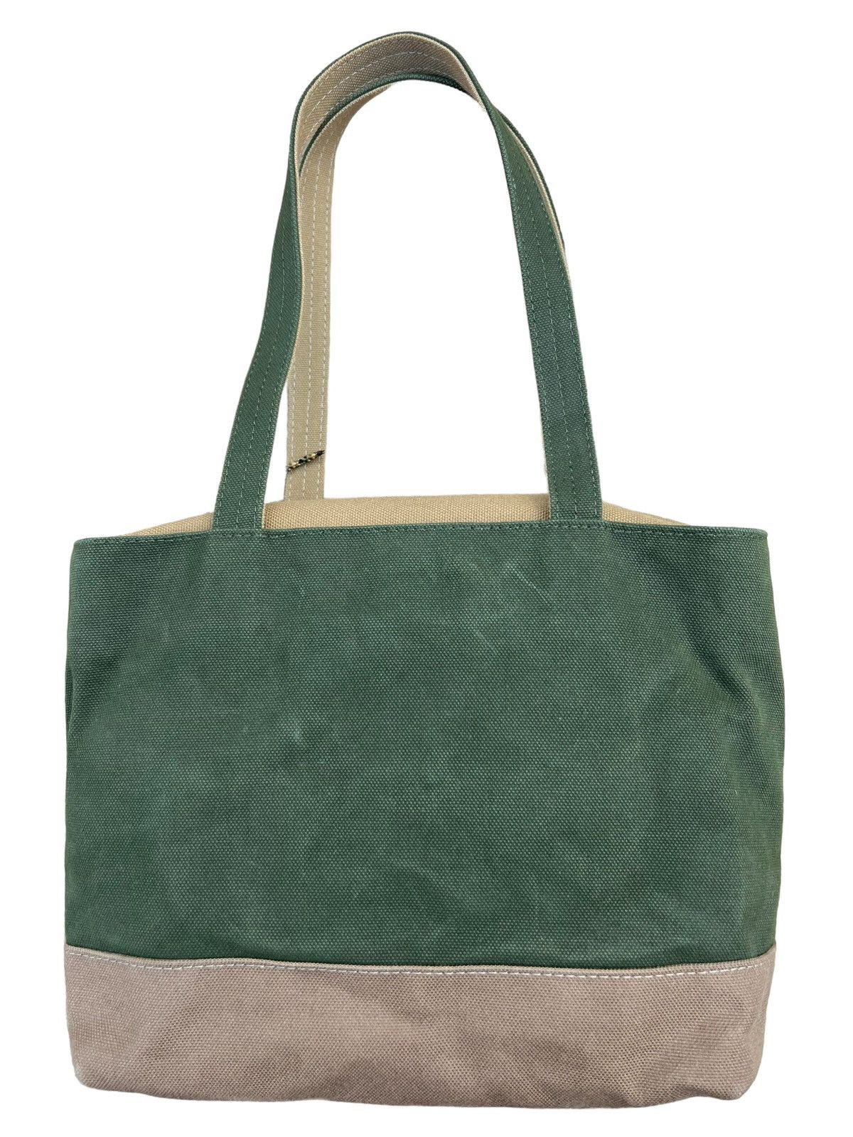 Vintage Van Nuys Japan Waxed Canvas Cotton Mini Tote Bag Size ONE SIZE - 3 Thumbnail