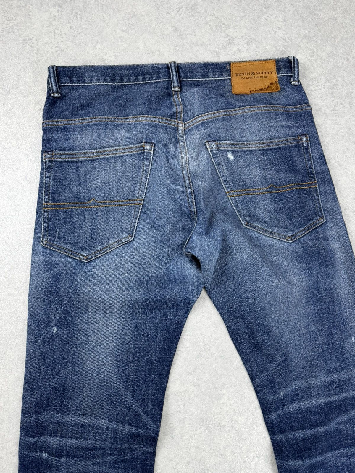 Denim & Supply Ralph Lauren Denim & Supply Ralph Lauren Distressed Skinny Jeans 32x34 Size US 32 / EU 48 - 9 Thumbnail
