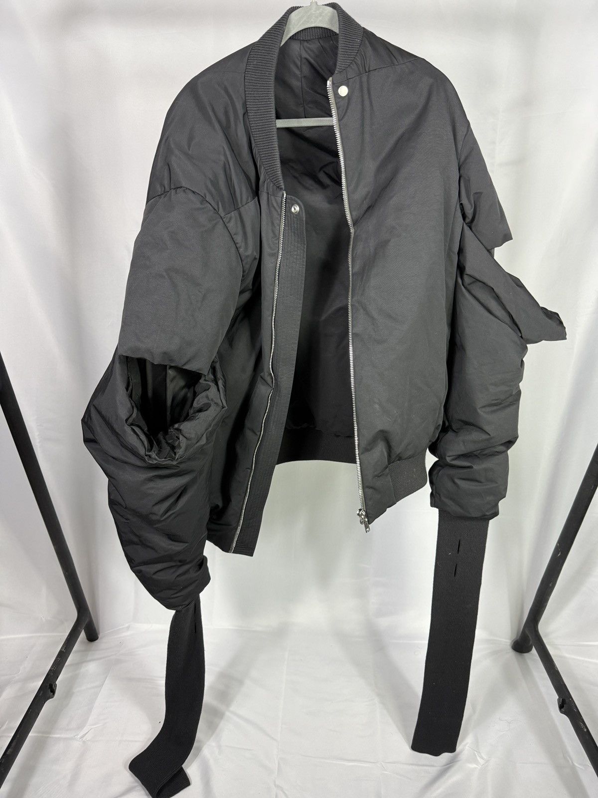Rick Owens Rick Owens SS23 Woven Padded Girdered Geth Bomber