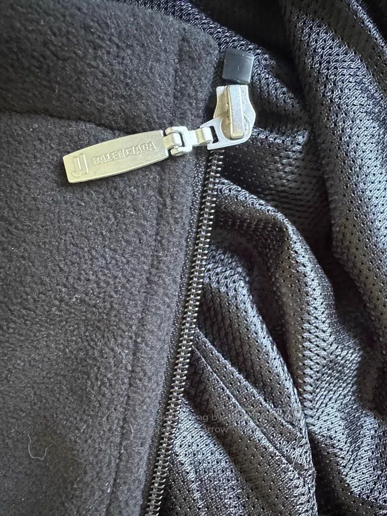 Balenciaga Balenciaga Fleece Vintage Sport Striped Jacket Size US XS / EU 42 / 0 - 4 Thumbnail