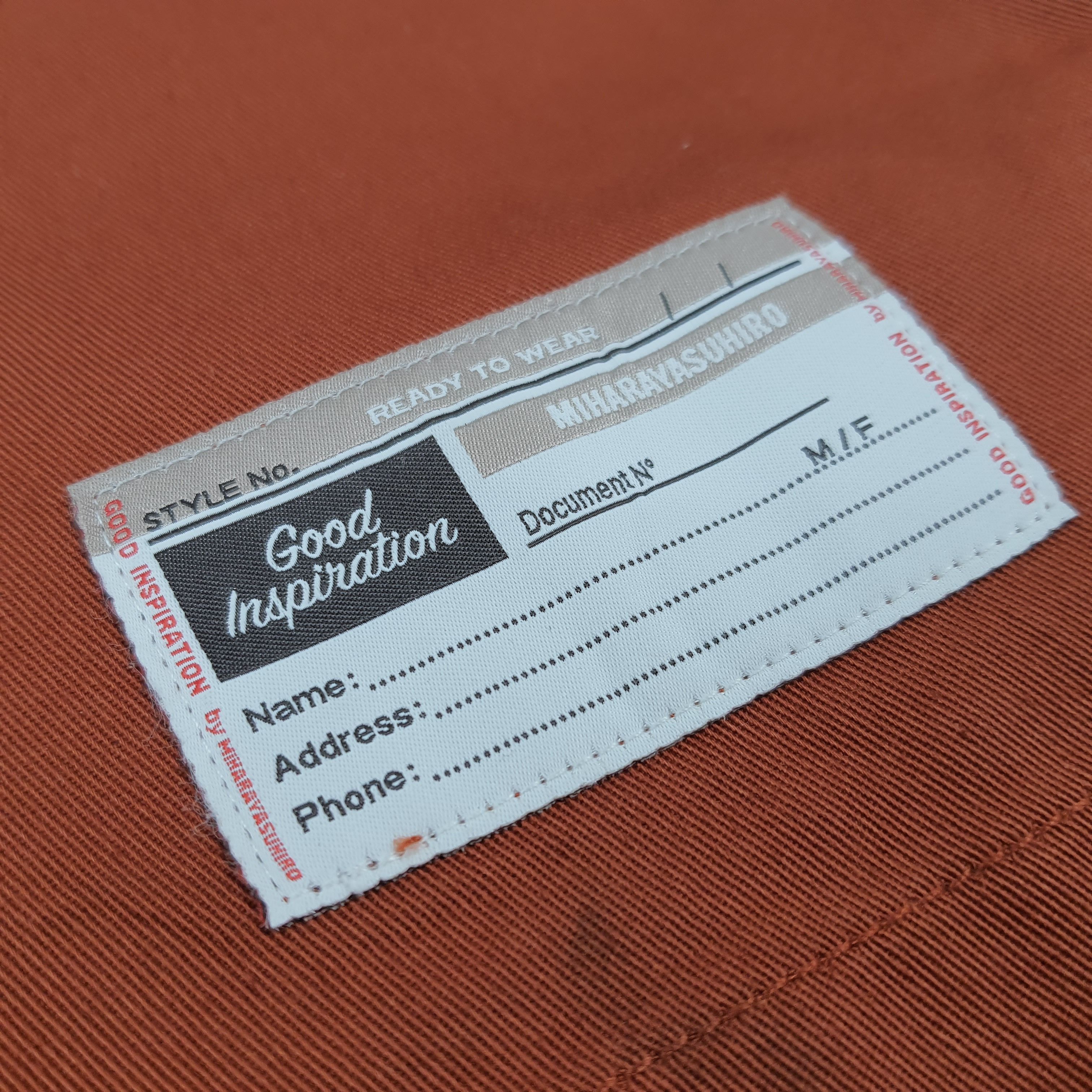 Designer × Maison MIHARA YASUHIRO × Vintage Vintage Miharayasuhiro Japan Luxury Designer Work Shirt Size US L / EU 52-54 / 3 - 3 Thumbnail