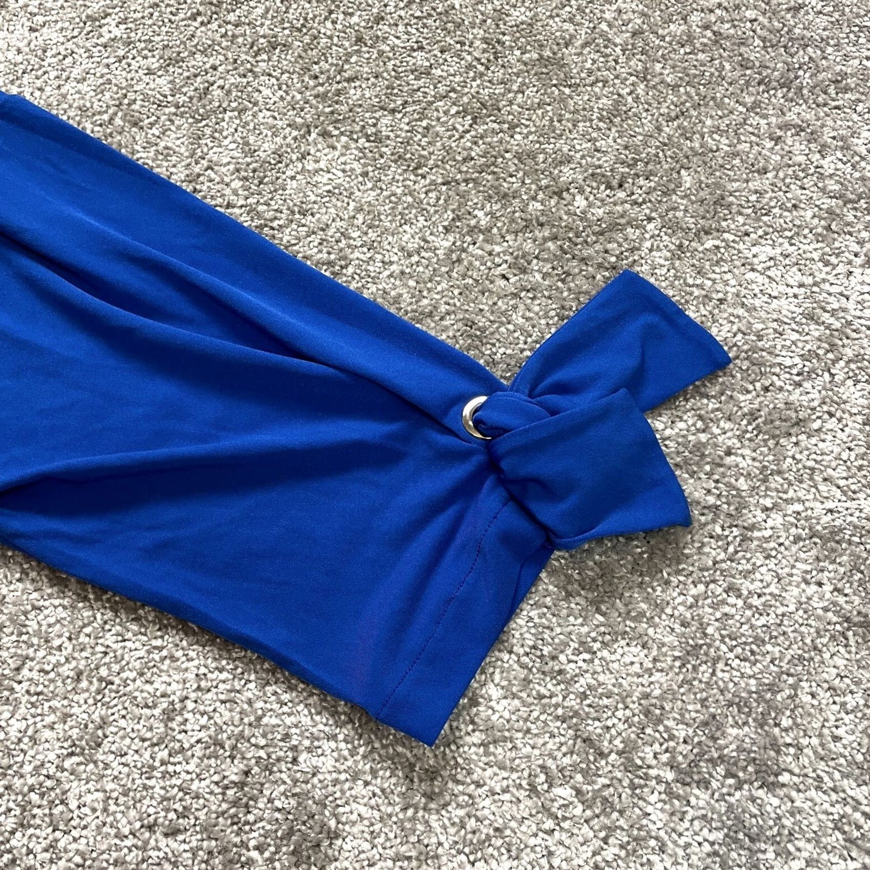 Vintage Chico's Tee Shirt Womens Blue 8/10 T-Shirt Round Neck Long Sleeve Pullover Casual / Formal Top Women XS? Size M / US 6-8 / IT 42-44 - 6 Thumbnail