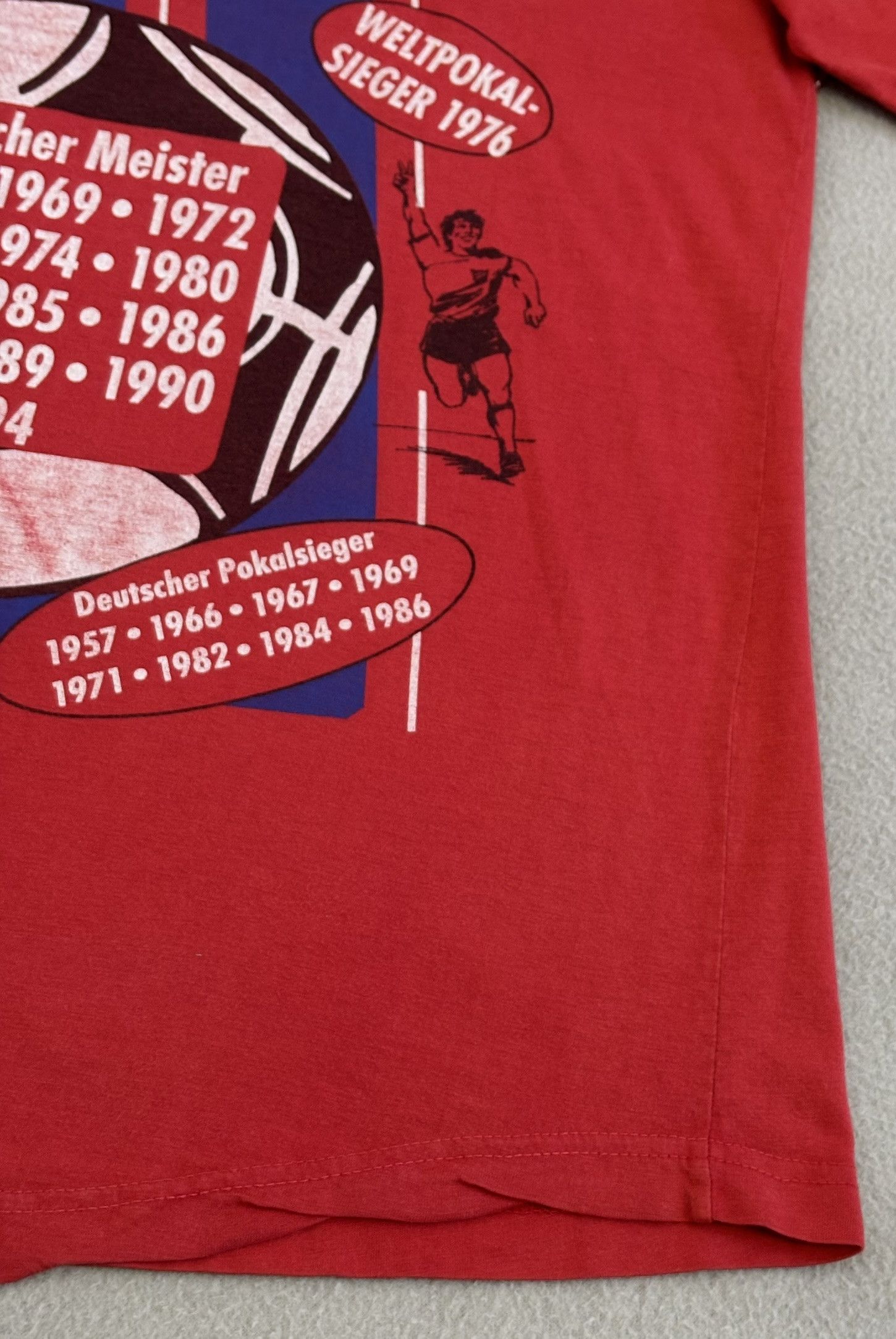 Vintage Bayern Munich Championship 1994 T-Shirt Size L Size US L / EU 52-54 / 3 - 18 Thumbnail
