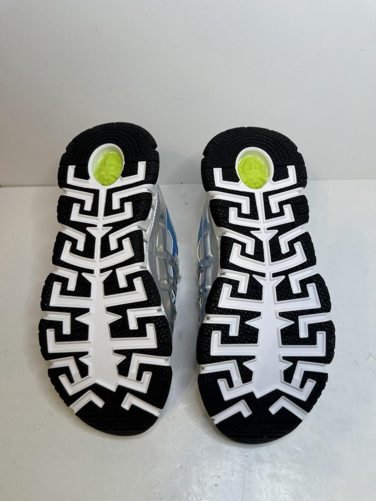 Versace Versace Trigreca Sneakers Silver Blue Grey EU 41 US 8 Size US 8 / EU 41 - 8 Thumbnail
