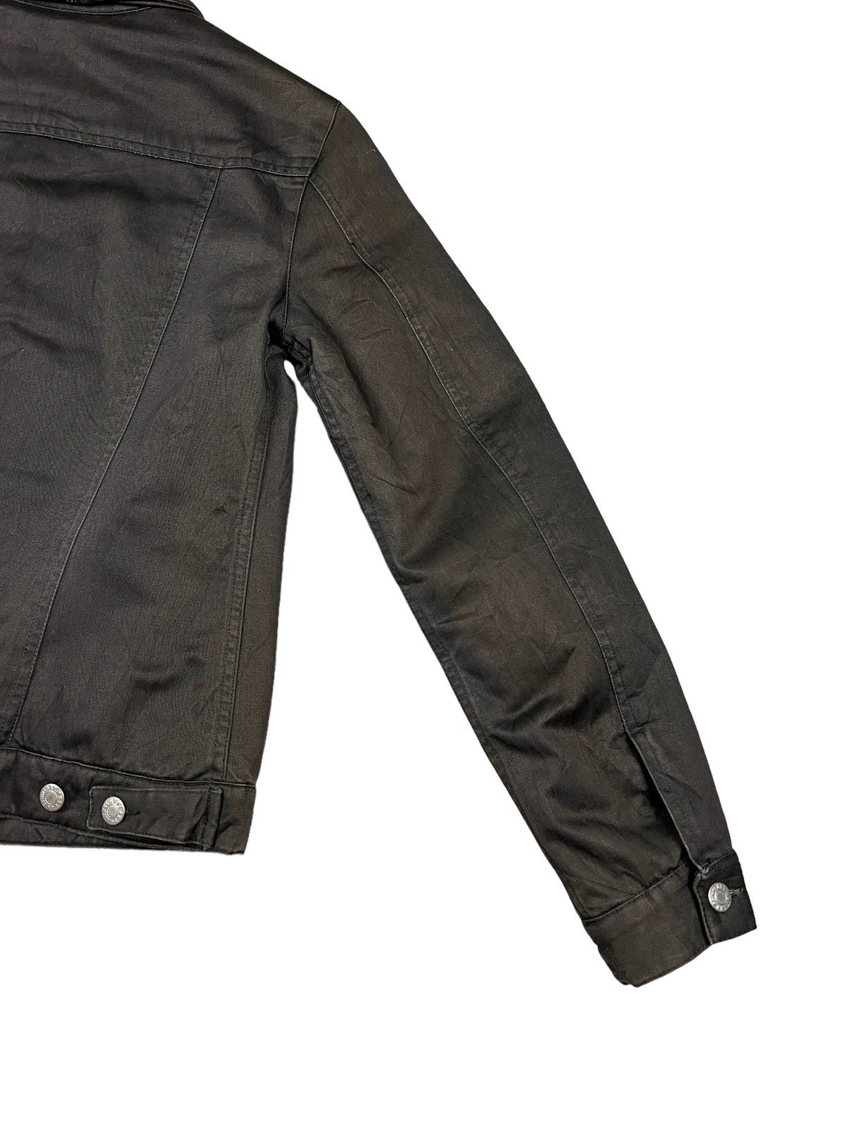 Helmut Lang Archive Vintage 1998 Helmut Lang Lined Trucker Jacket Size S / US 4 / IT 40 - 9 Thumbnail