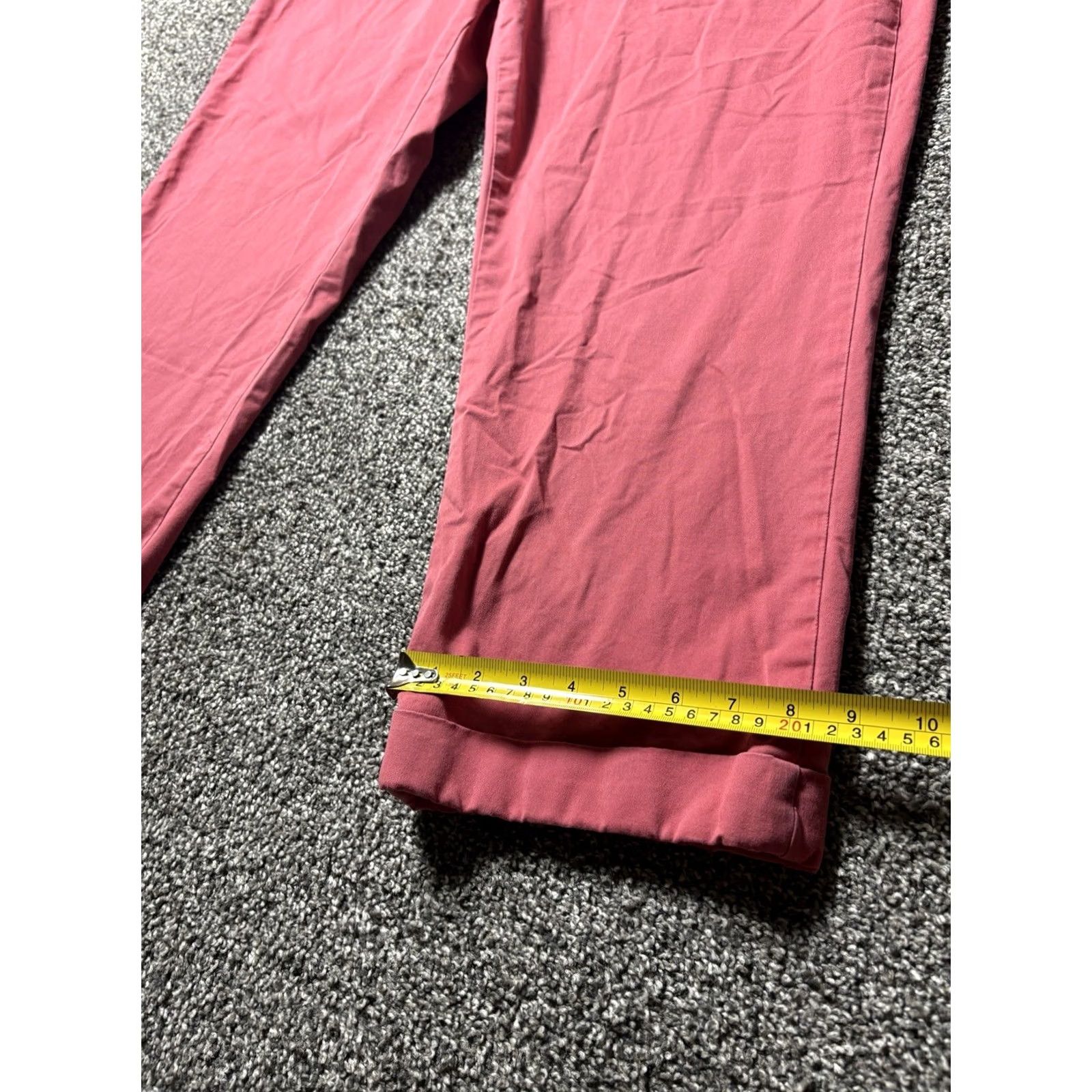 Polo Ralph Lauren Polo Ralph Lauren Chino Pants Mens 40x32 Pink Cotton Blend Stretch Straight Fit - Vintage - Business Casual Size US L / EU 52-54 / 3 - 7 Thumbnail