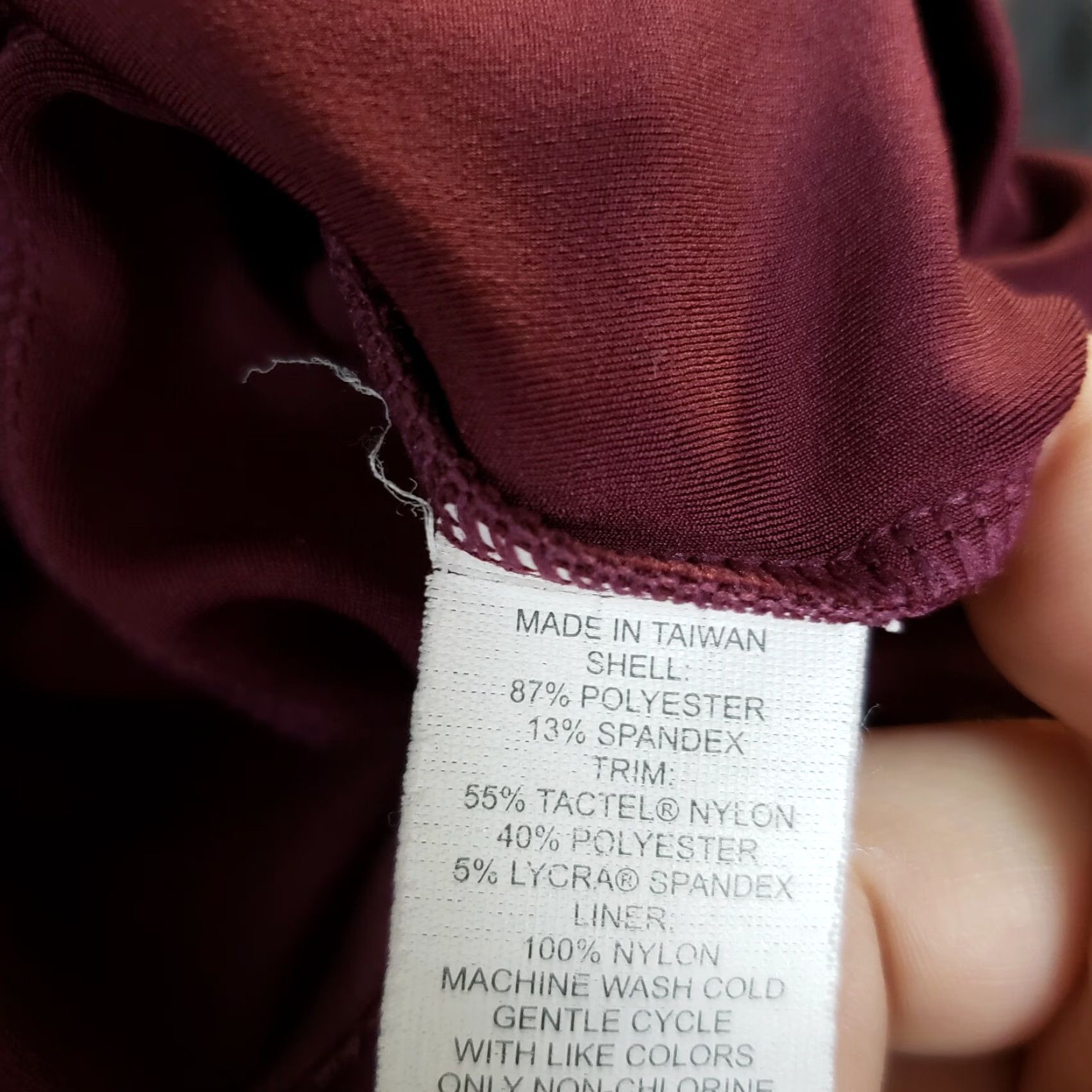 Prana prAna Womens Tank Top M Maroon Scoop Neck Cut Outs Shirt Sleeveless Activewear Womens 90s? Size M / US 6-8 / IT 42-44 - 5 Thumbnail