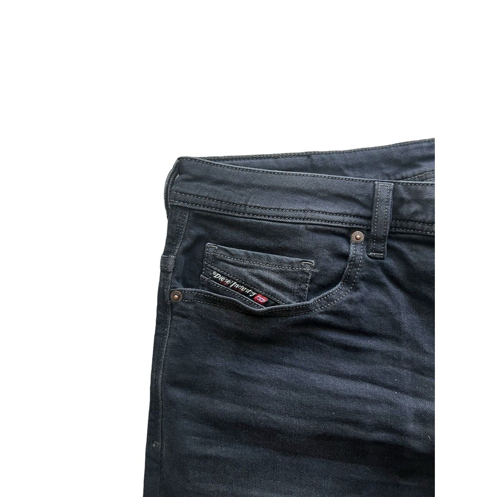 Diesel Diesel Mens Safado Straight Fit Jeans RM064 Black Size 36/30 Size US 36 / EU 52 - 3 Thumbnail