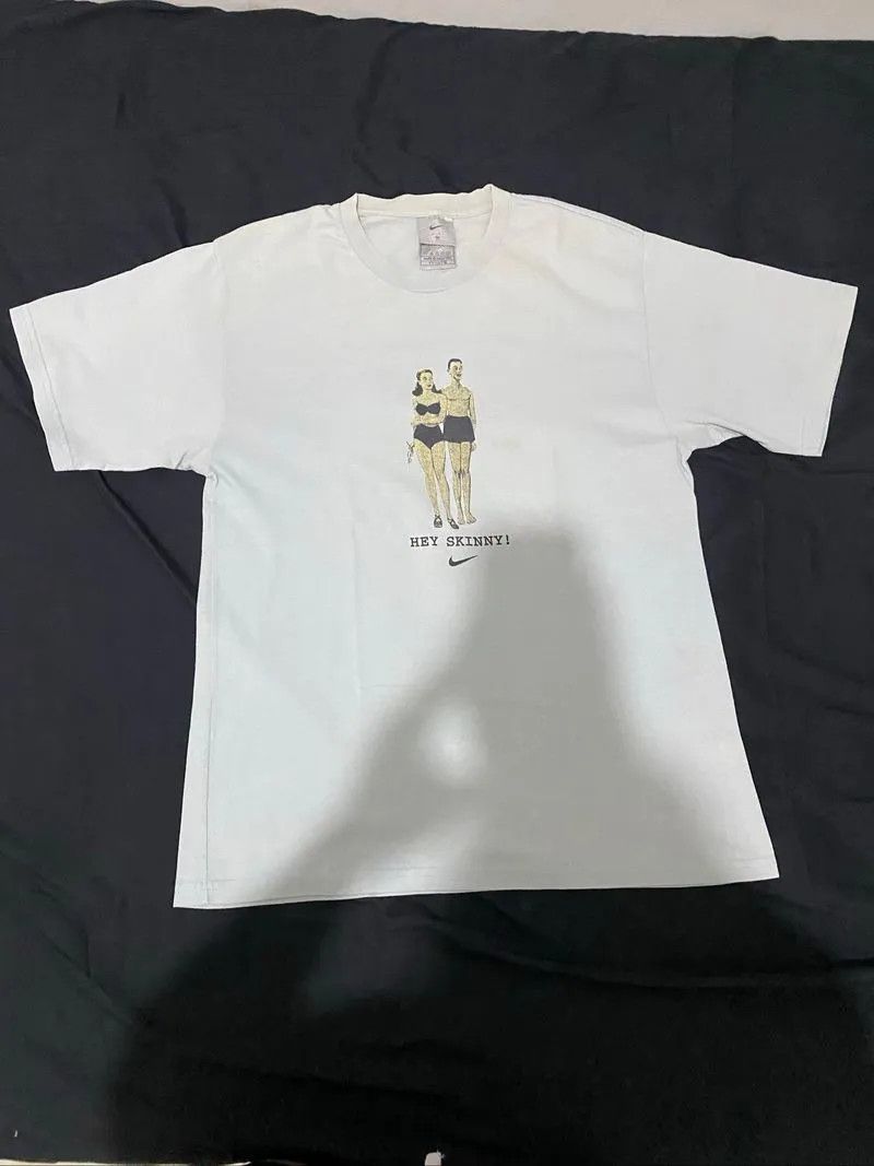 Nike Vintage Nike Tee Hey Skinny! 00's Size US M / EU 48-50 / 2 - 3 Thumbnail