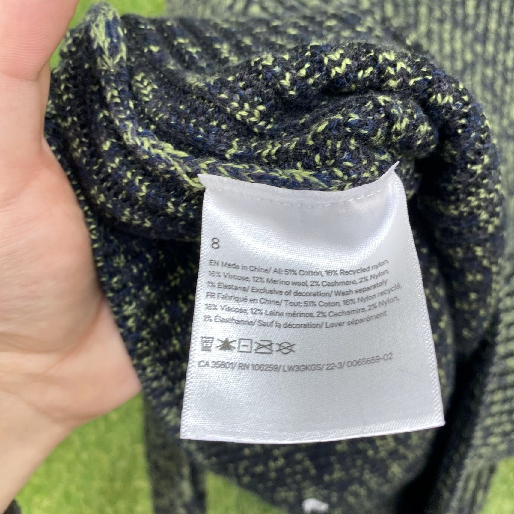 Lululemon Lululemon Sweater Womens Size 8 Merino Wool Blend Mock Neck Heavyweight Green Size M / US 6-8 / IT 42-44 - 3 Thumbnail
