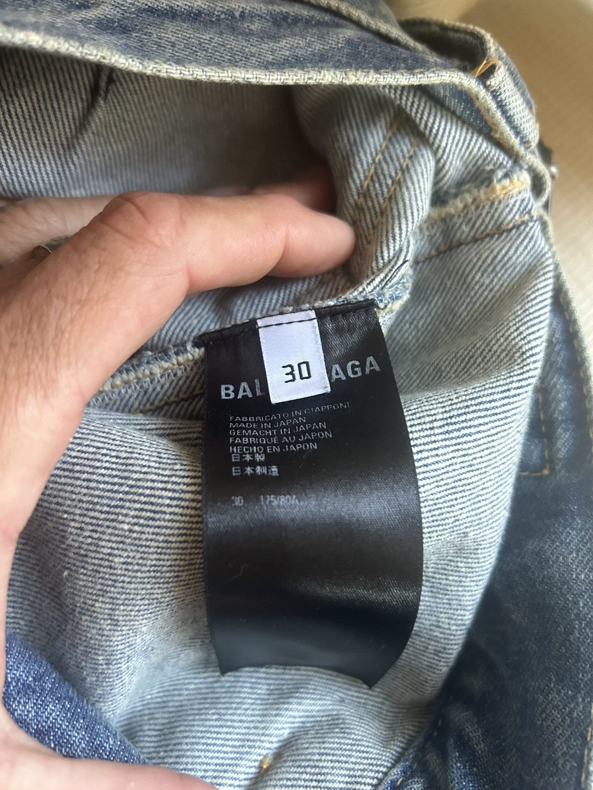 Balenciaga Balenciaga Raver Denim Size US 30 / EU 46 - 14 Thumbnail